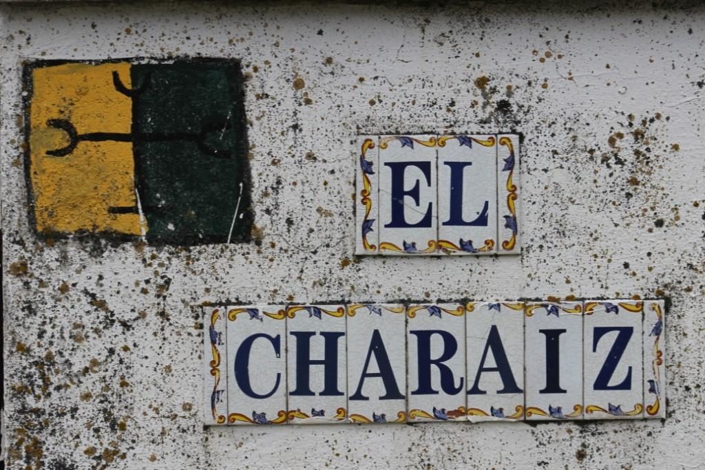 Entrada de la finca “El Charaiz”e la