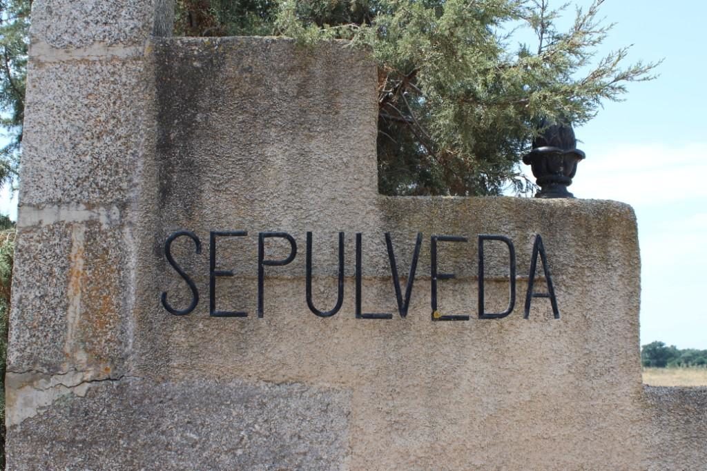 Entrada de la finca Sepúlveda